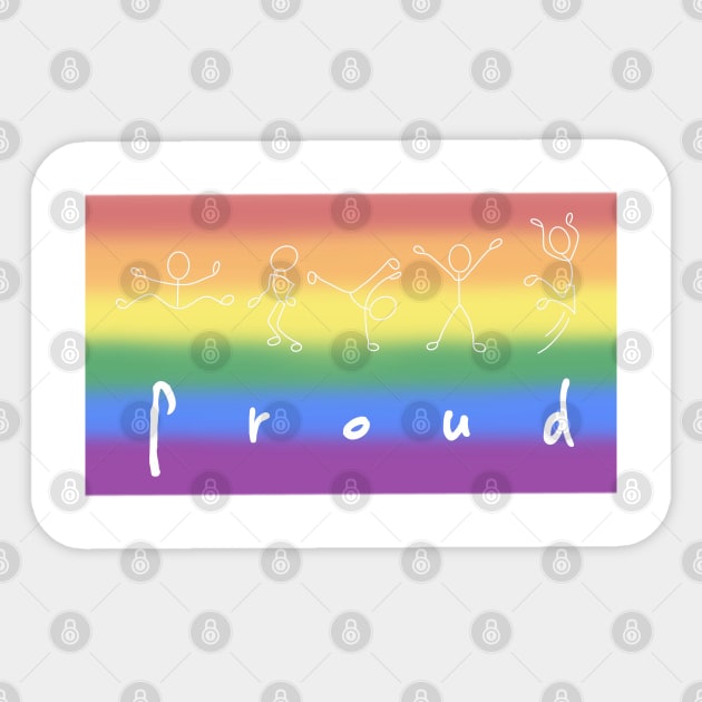 proud Sticker by pepques